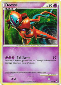 Deoxys - SL1 - Shiny Rare Holo - Pokemon Singles » Call of Legends - Pink  Bunny Games LLC