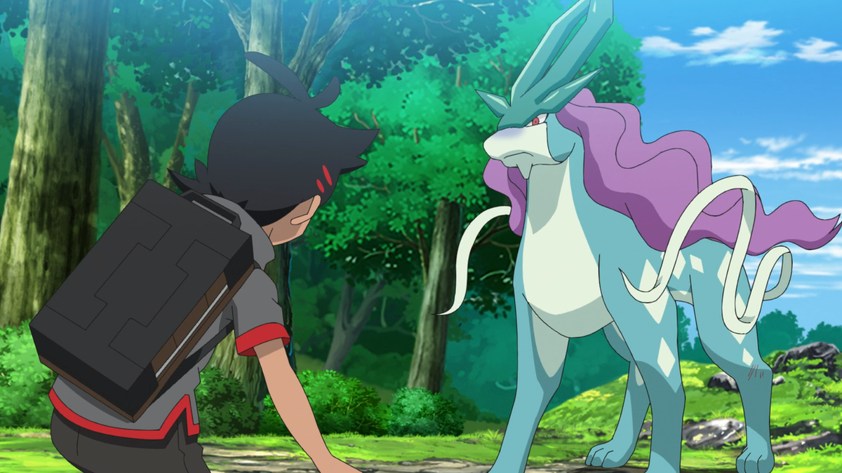 Pokémon: Jornadas de Mestre - Ash e Goh encontram Suicune