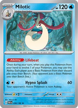 Milotic (Paradox Rift 36) - Bulbapedia, the community-driven Pokémon ...