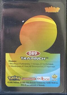 Pokémon Rainbow Lamincards Advanced - back 89.jpg