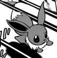 Eevee in the Pokémon Adventures manga