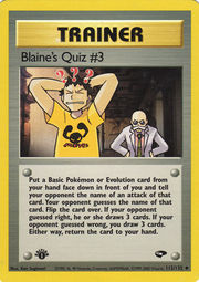 Pokémon Type Science Quiz - By Laytruce