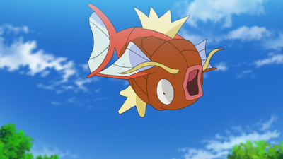 Goh's giant Magikarp - Bulbapedia, the community-driven Pokémon ...