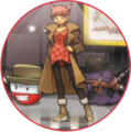Latias as a model at the Battle Hall