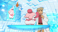 Professor Oak Holo Caster XY057.png