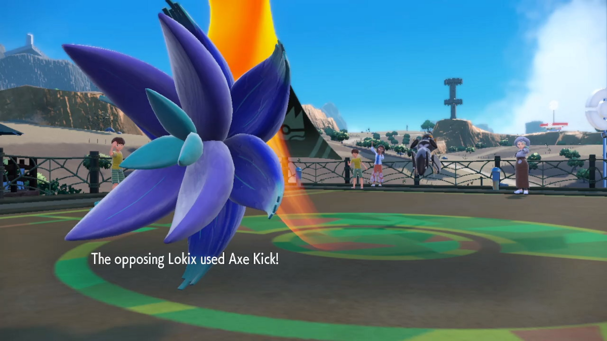 Axe kick pokemon