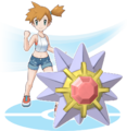 Misty and Starmie