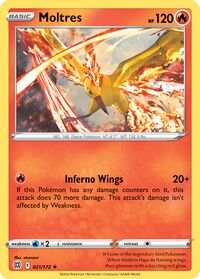 Moltres - SWSH185 - SWSH: Sword & Shield Promo Cards - Pokemon