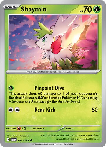 Shaymin (Temporal Forces 13) - Bulbapedia, the community-driven Pokémon ...