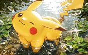 Semi-finalist Pikachu submitted to the Pokémon Trading Card Game Illustration Contest 2022