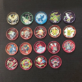 Some tazos from Pokémon Attack