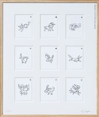 Yu Nagaba Eevee Evolutions No 2 Silk Screen Prints.jpg