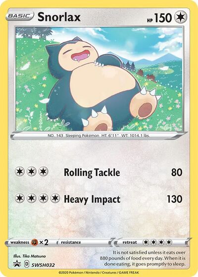 Snorlax (Sword & Shield 140) - Bulbapedia, the community-driven Pokémon ...