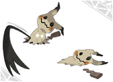 Artwork of Mimikyu's empty rag