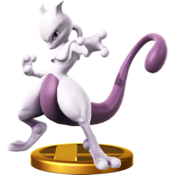 Mewtwo fighter Wii U trophy SSB4.png