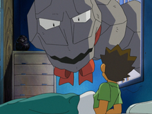 Elite Trainer Mark on X: Onix was Brock's first ever Pokémon. However, it  didn't even evolve under his ownership, it evolved into Steelix while his  brother Forrest was taking care of it.