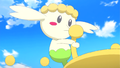 A Yellow Flower Flabébé in Pokémon the Series: XY