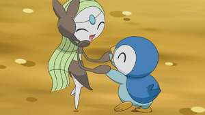 Meloetta and Piplup dancing.png