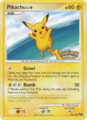 Special Pokémon Day 2009 stamped TCG card