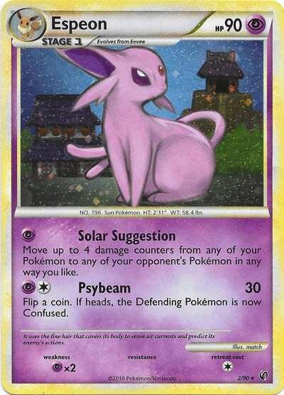 Espeon (Undaunted 2) - Bulbapedia, the community-driven Pokémon ...