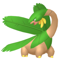 Tropius is pretty much the Onix of Gen 3. Why did GameFreak give it such  pathetic stats in the first place? It looks like it should be really strong  with a BST of at least 550. But it's only 460, it's really terrible for 460  BST, and probably the worst single-stage