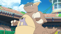 First screenshots of the new Pokémon anime, showing his drawing style  Kangaskhan and his son will be released in the first episode. :  r/PokemonSwordAndShield