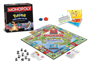 Monopoly Pokemon Collectors Edition 1999 Replacement Game Board Or Box