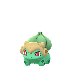 Bulbasaur wearing Shedinja Costume
