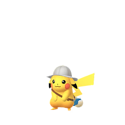 Pikachu wearing Explorer