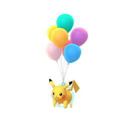 Pikachu wearing Flying Pikachu (2020 · Fly)