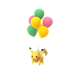Pikachu wearing Flying Pikachu (2022 · FlyGreen)
