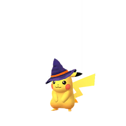 Pikachu wearing Witch hat