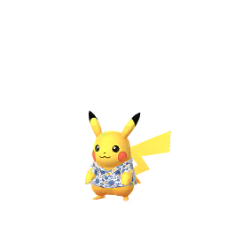 Pikachu wearing Kariyushi shirt