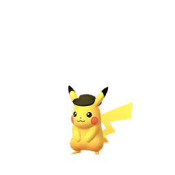 Pikachu wearing Safari hat