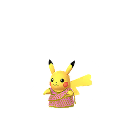Pikachu wearing Saree