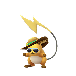 Raichu wearing Summer-style