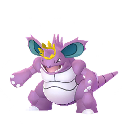 Nidoking wearing Crown