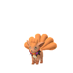 Vulpix wearing Spooky Festival