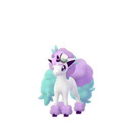 Ponyta wearing Meloetta hat