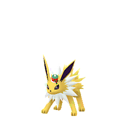 Jolteon wearing Holiday hat