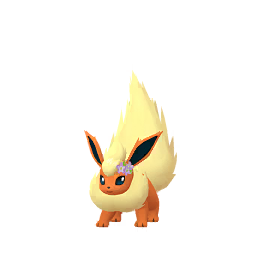 Flareon wearing Flower crown