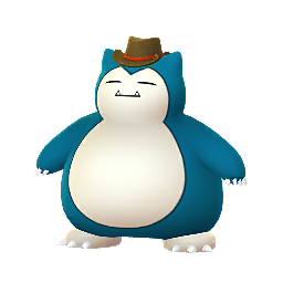 Snorlax wearing Cowboy hat