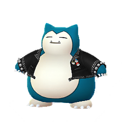 Snorlax wearing Studded Jacket
