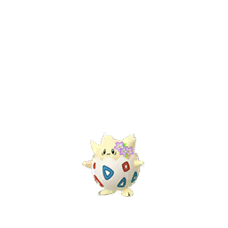 Togepi wearing Flower crown