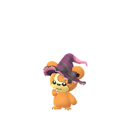 Teddiursa wearing Witch hat