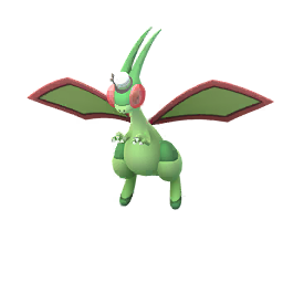 Flygon wearing Meloetta hat