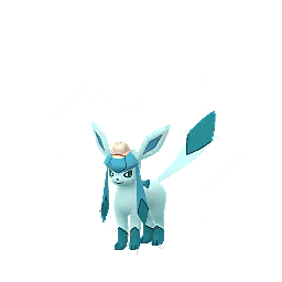 Glaceon wearing Explorer hat