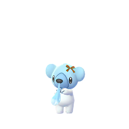Cubchoo wearing Holiday ribbon