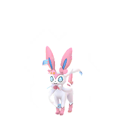 Sylveon wearing Cherry blossoms